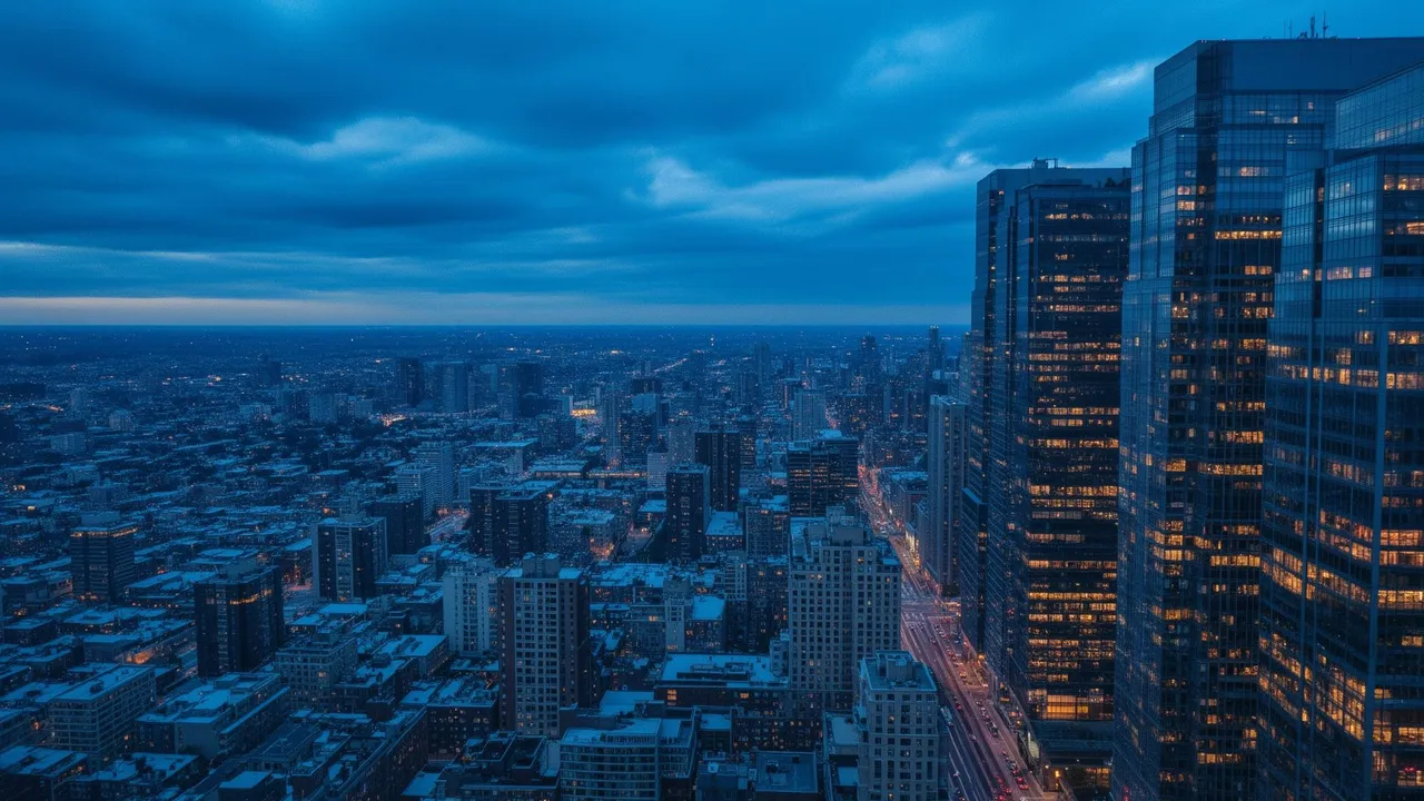九游会全球总部所在的城市夜景